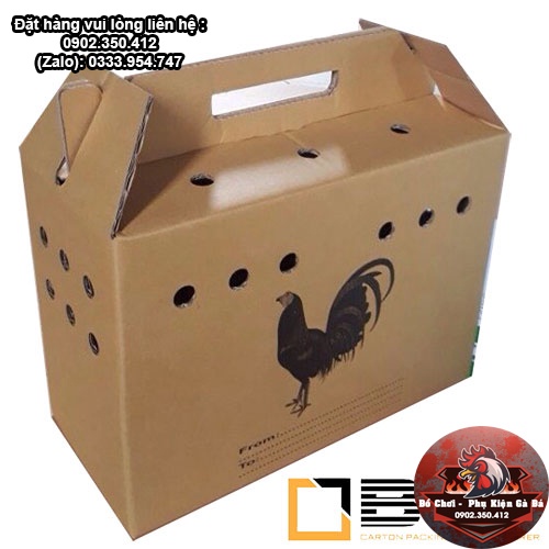 Combo 5 thùng carton đựng gà đá - gà nồi 6038 - gà tre 4430
