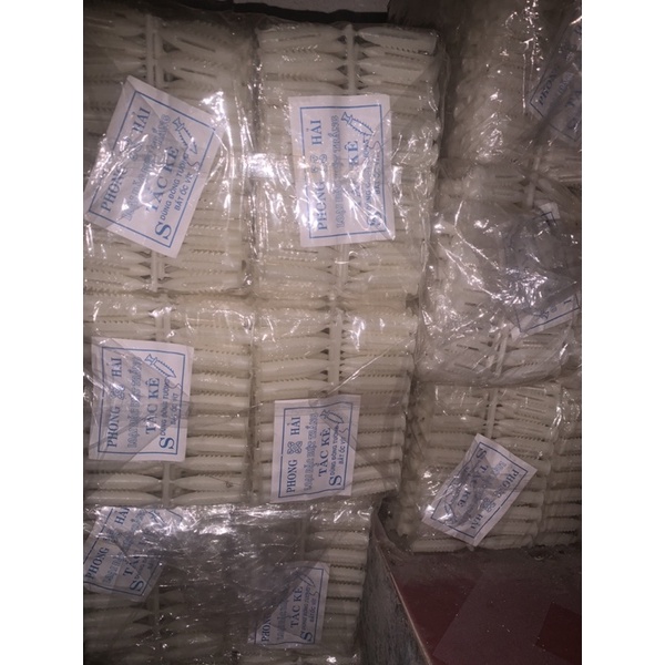Nở nhựa (tắc kê) các số túi 100c