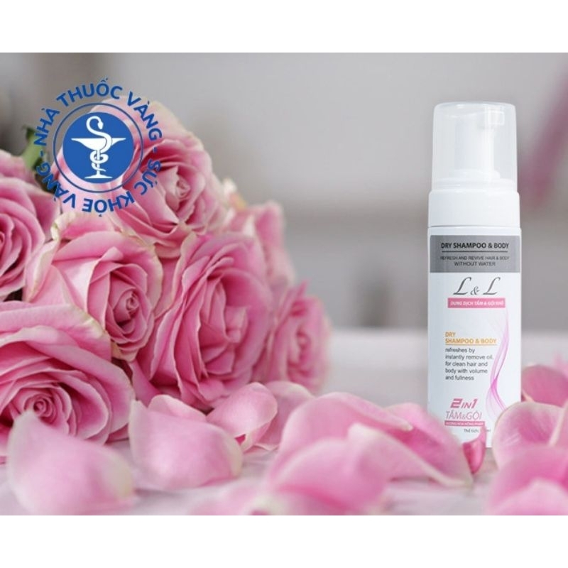 ✅[CAM KẾT CHÍNH HÃNG] Sữa Tắm Gội Khô L&L 160ml