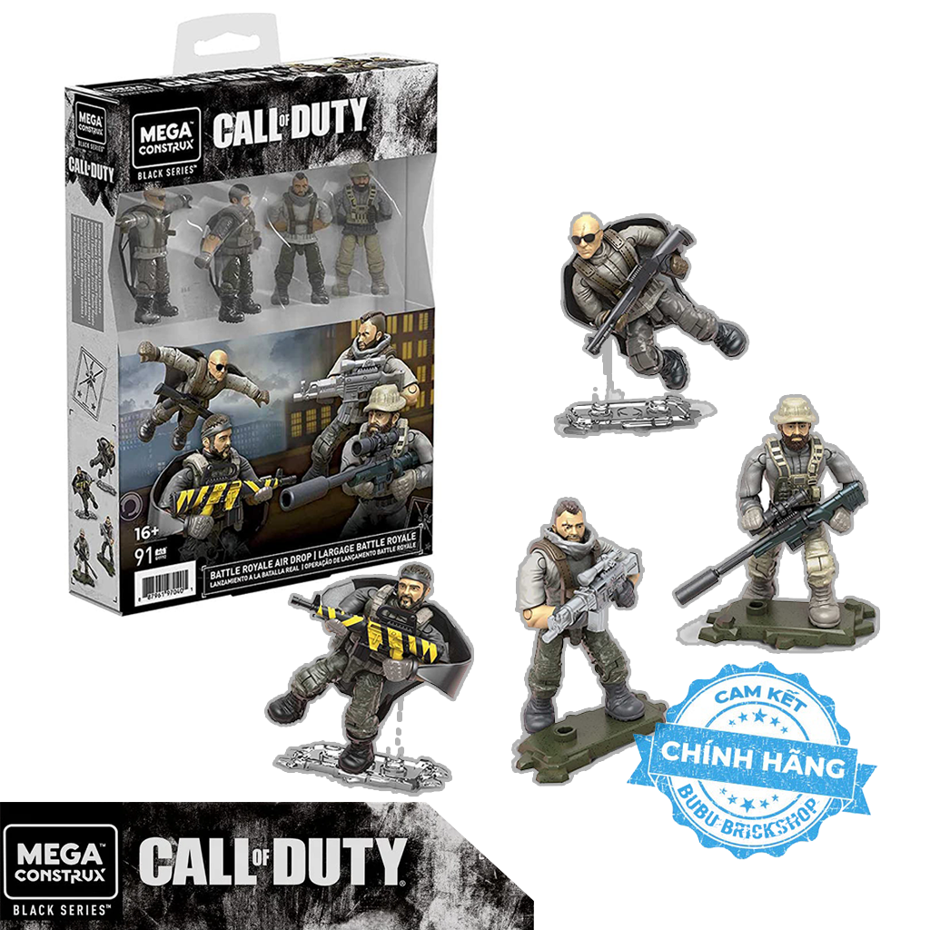 Mega Construx Call of Duty - Battle Royale Air Drop - Bộ xếp hình Mega Construx