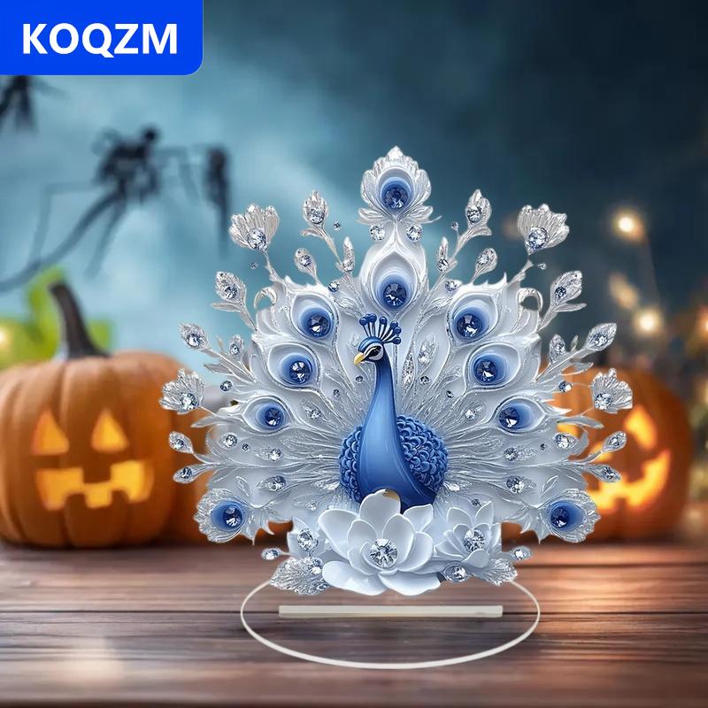 [COD] KOQZM Trang Trí Nội Thất Con Công Hình Con Công Trang Trí Nội Thất Cho Văn Phòng Tân Gia Món Quà Máy Tính Để Bàn Trang Trí Nội Thất Trang Trí