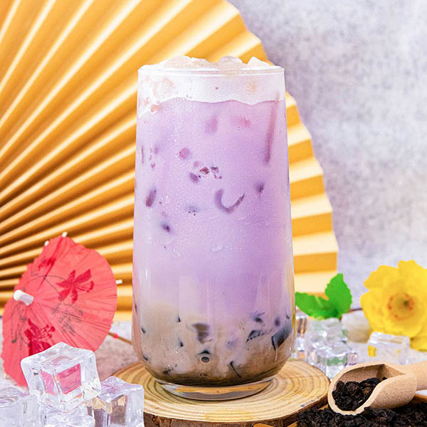 Bột pha trà sữa Khoai Môn Mole Maulin (Đài Loan) túi zip 1kg