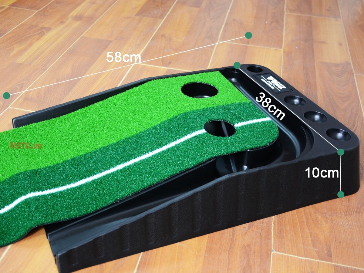 THẢM TẬP PUTTING GOLF NHỰA- PGM BLACK PP GOLF (BEST SELLER 2021)
