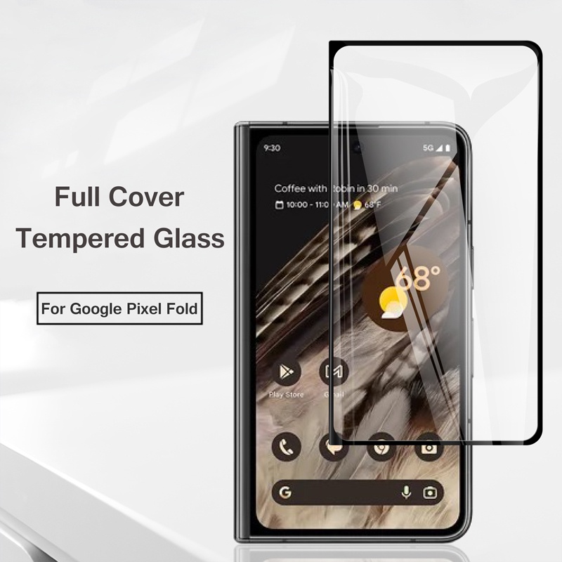 Full Cover Tempered Glass Screen Protector For Google Pixel Fold 7.6" 9H Ultra Thin Premium Phone Explosion-proof Protective Film