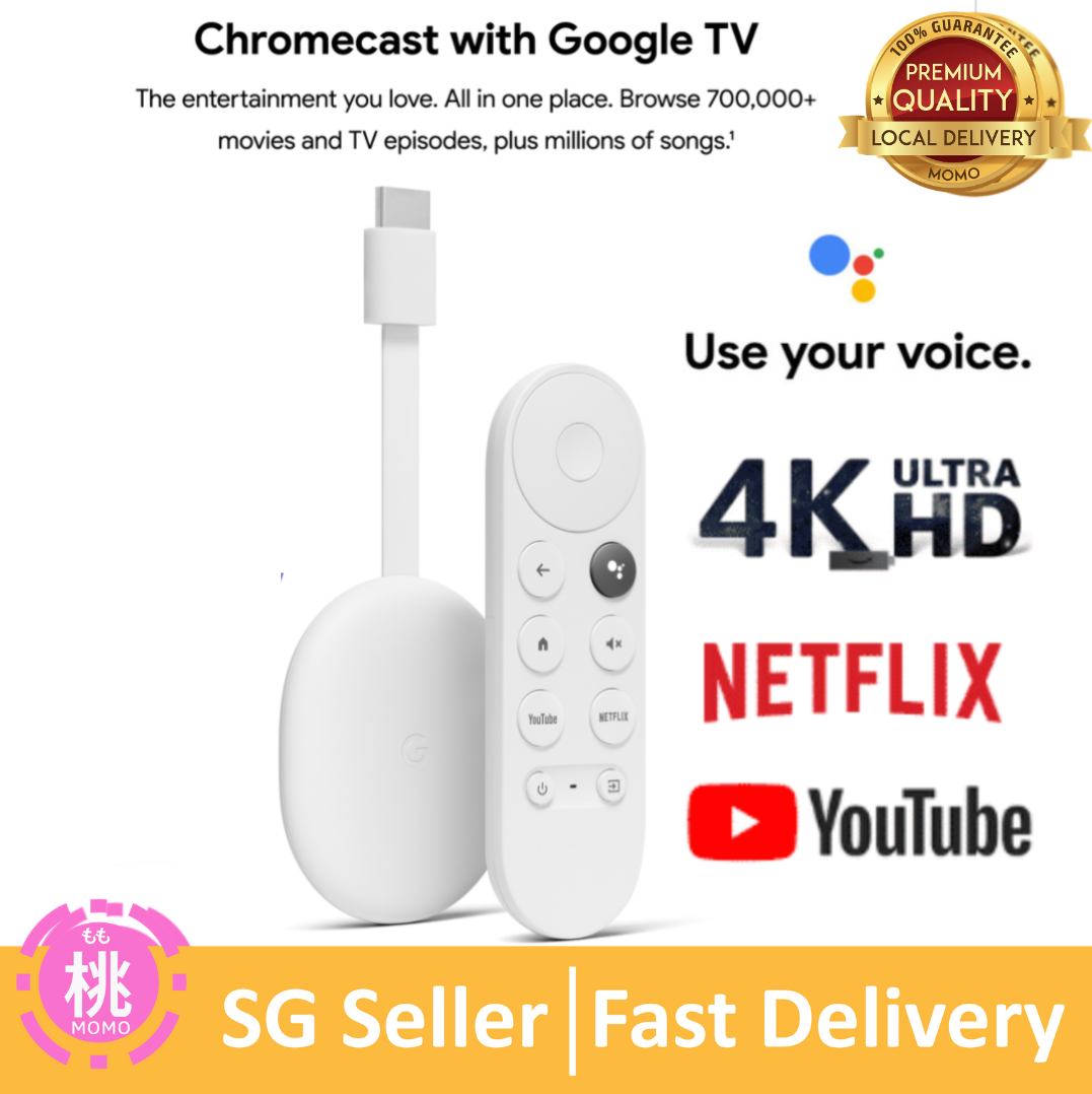 Google Chromecast 3 or chromecast with Google TV options - Streaming  Entertainment in 4K HDR