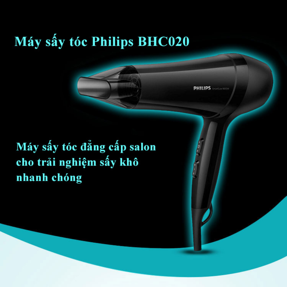 Máy sấy tóc Philips BHC020 công suất 1800W