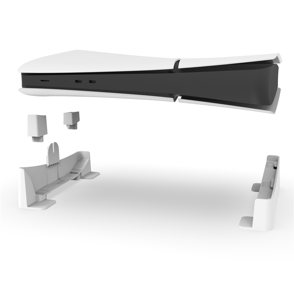 For PS5 Slim Horizontal Storage Stand Desktop Flat Stand Portable Stand