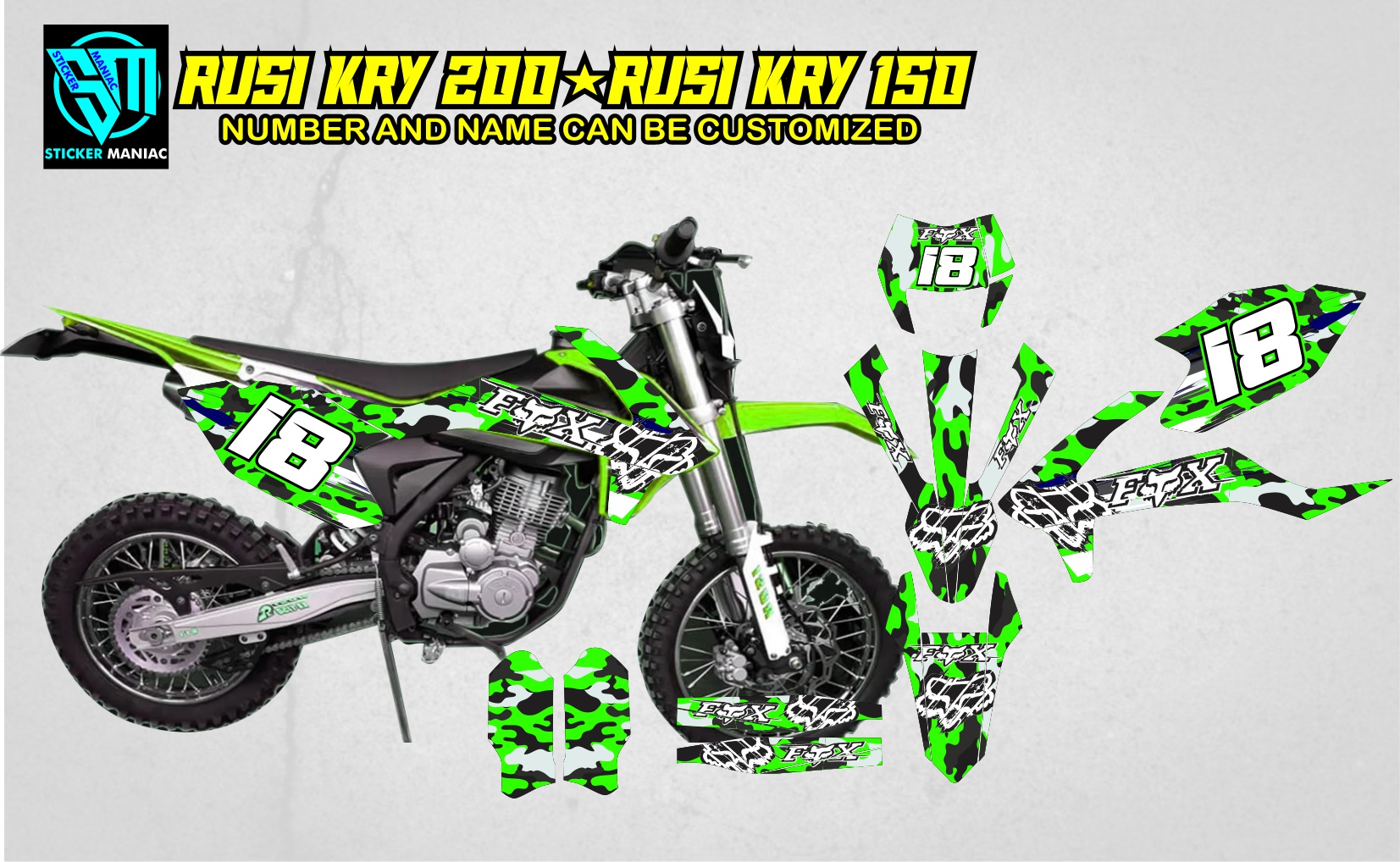 Kry 200 Rusi 150 Enduro Rusi Kry 200 Rusi Kry 150 Full Body