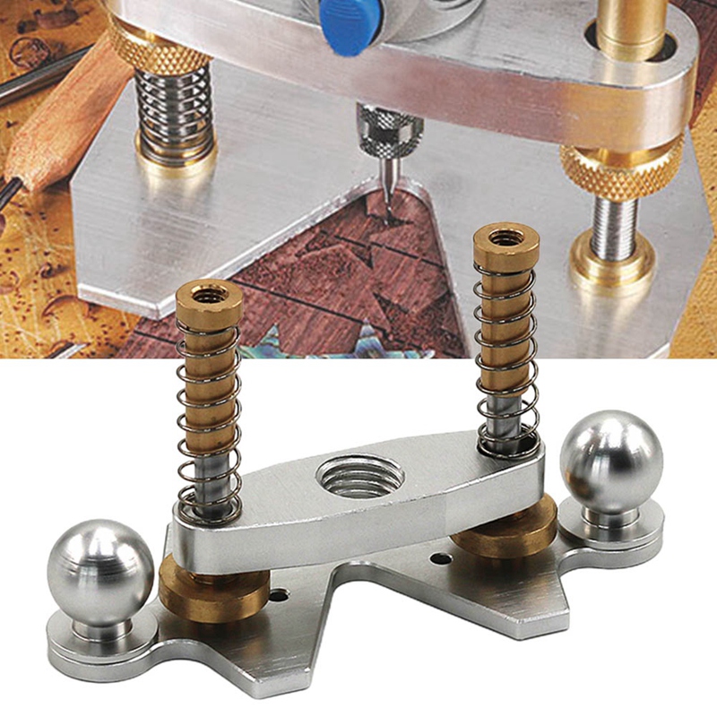 1 Piece Precision Router Base Sound Hole Circular Hole Tool Guitar Luthier Tool (C)