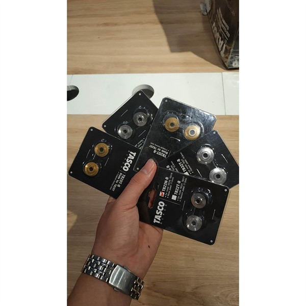 Dao cắt ống mini Tasco Black TB21N có lò xo trợ lực - Hàng chất lượng cao