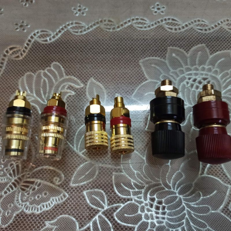 Cặp cọc đồng M8 lắp vỏ acquy