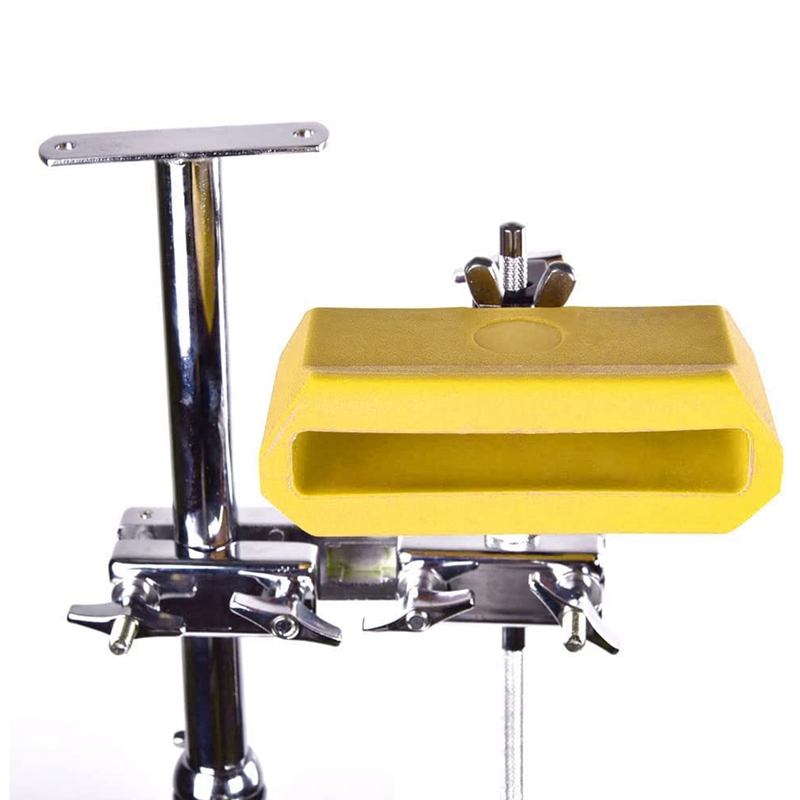 5 Inch Jam Block,Plastic Musical Percussion Block Compatible with Latin Drum Instrument