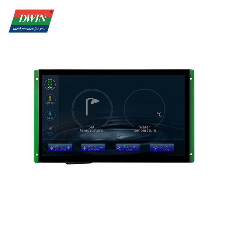 warranty One year DWIN 10.1 Inch 1024*600 Arduino LCD Displays For Mega ...