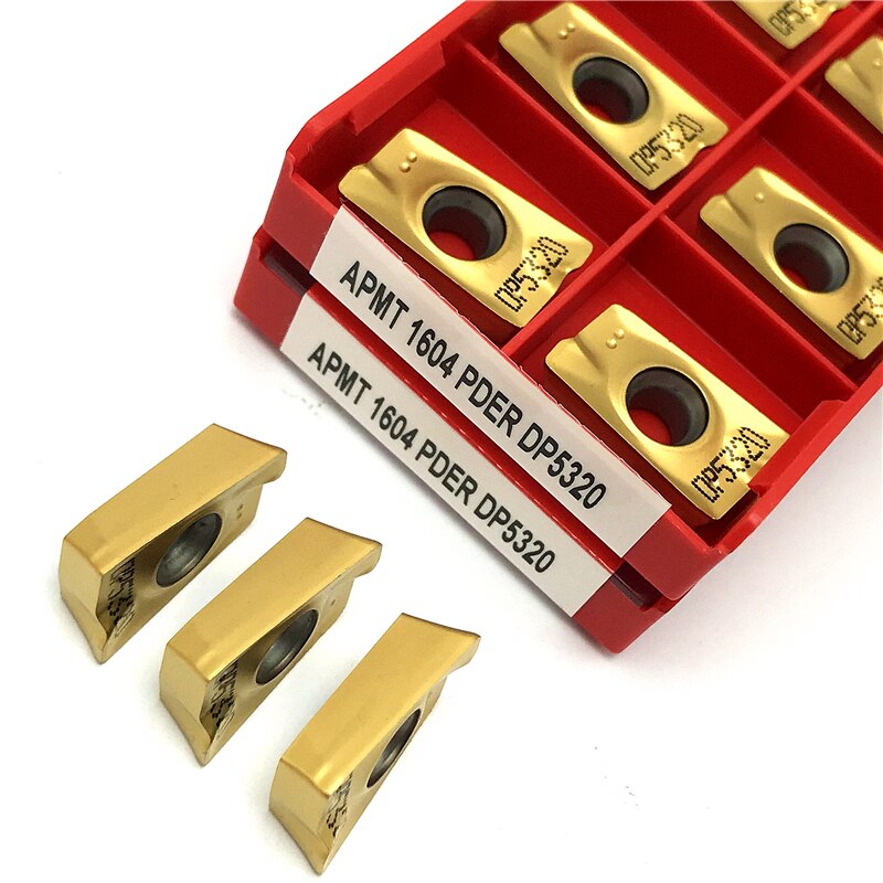 APMT1604 DP5320 milling insert Indexable tool carbide inserts turning tool CNC high quality Cutting tool APMT 1604 For BAP400