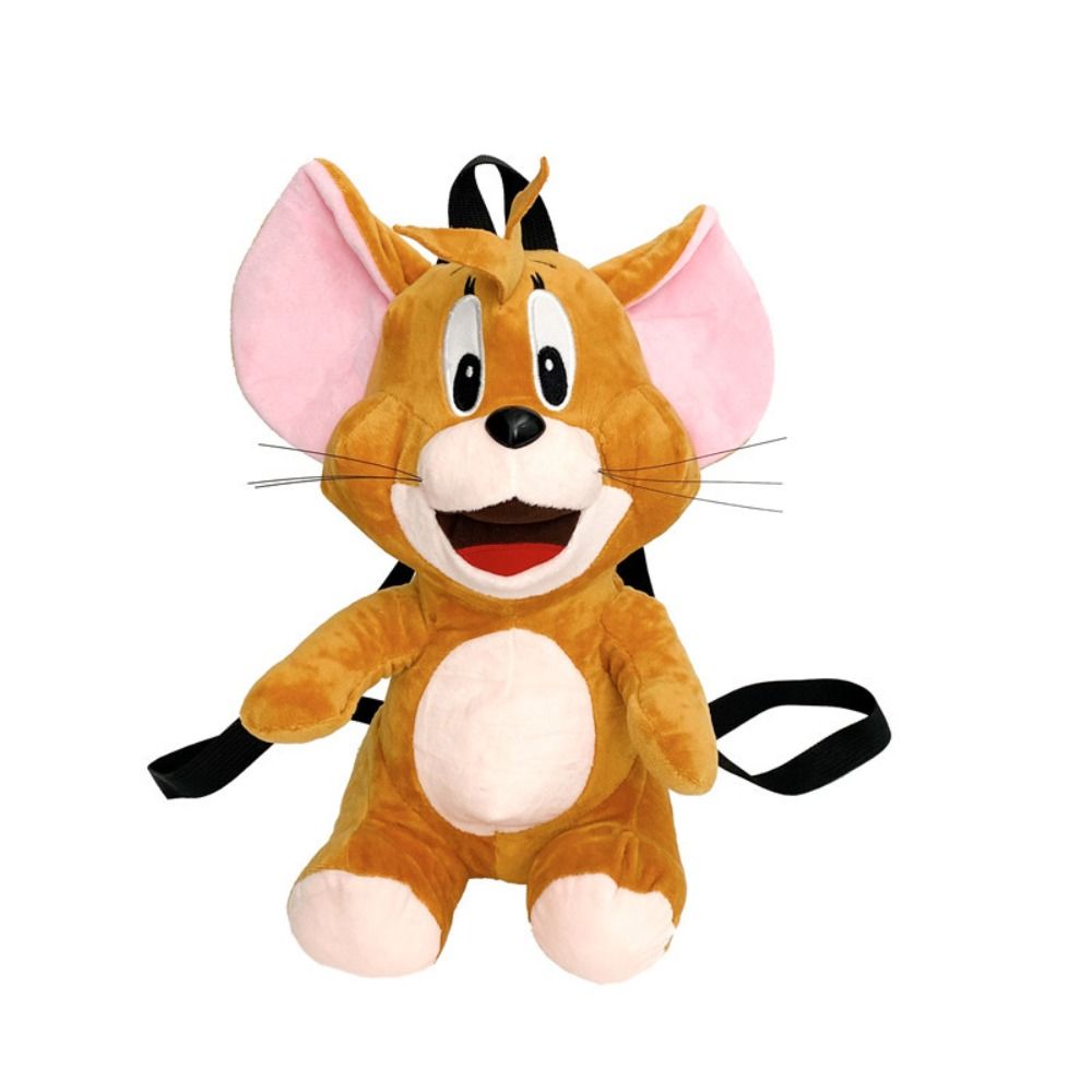 BWNTIX Plush Tom and Jerry Cute Plush Backpack Stuffed Tom and Jerry ...