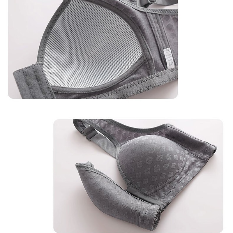 Bras%20Women%20Thin%20Underwear%20Big%20Size%20Type%20Front%20Opening%20Button%20No%20Steel%20Ring%20Push%20Up%20Solid%20Color%20Breathable%20Brassiere%20Bra%20-%20Image%204