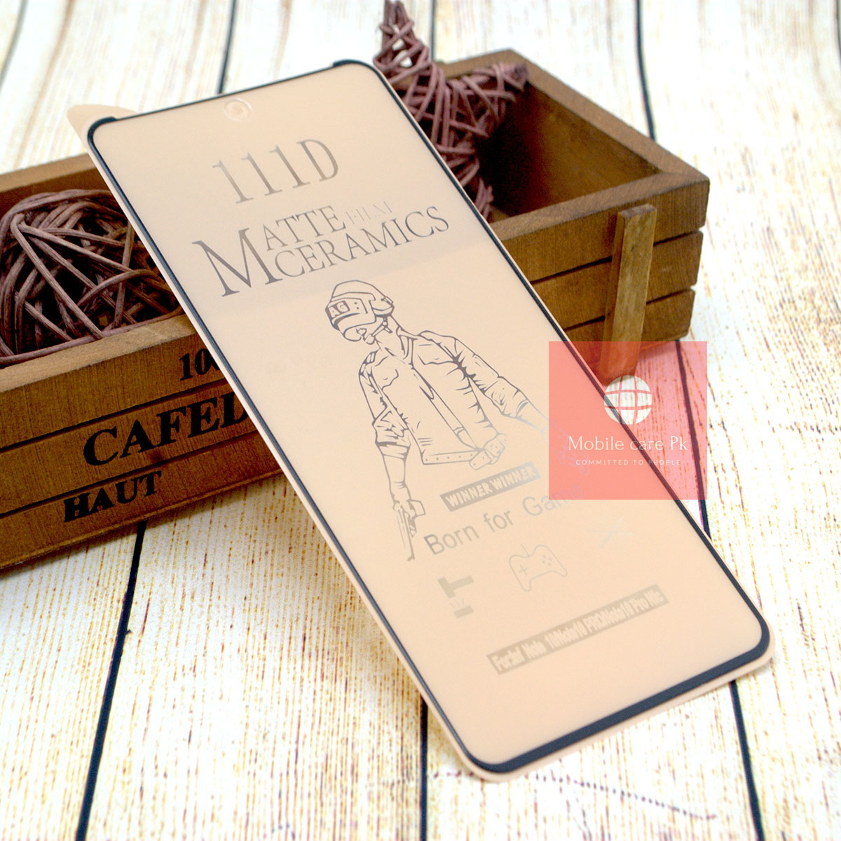 Xiaomi Redmi Note 10 Ceramic Matte Glass Protector Full Glue Tempered Glass Screen Protector For PUBG For Xiaomi Redmi Note 10. 