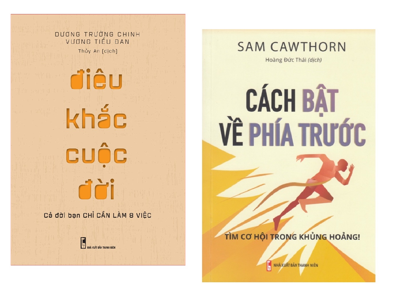 Sách: Điêu khắc Cuộc Đời + Cách Bật Về Phía Trước ( Phân Loại TUỳ Chọn)