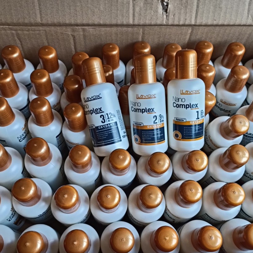 ( Oxy Thơm ) Oxy Trợ Nhuộm Tóc Lavox Nano Complex 100ml ( 6%, 9%, 12% ), Pha Cùng Thuốc Nhuộm Tóc