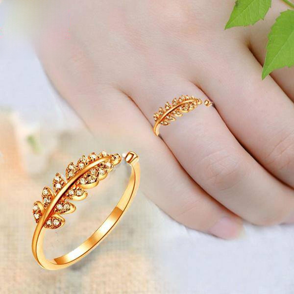 Simple Design Design Finger Ring For Women