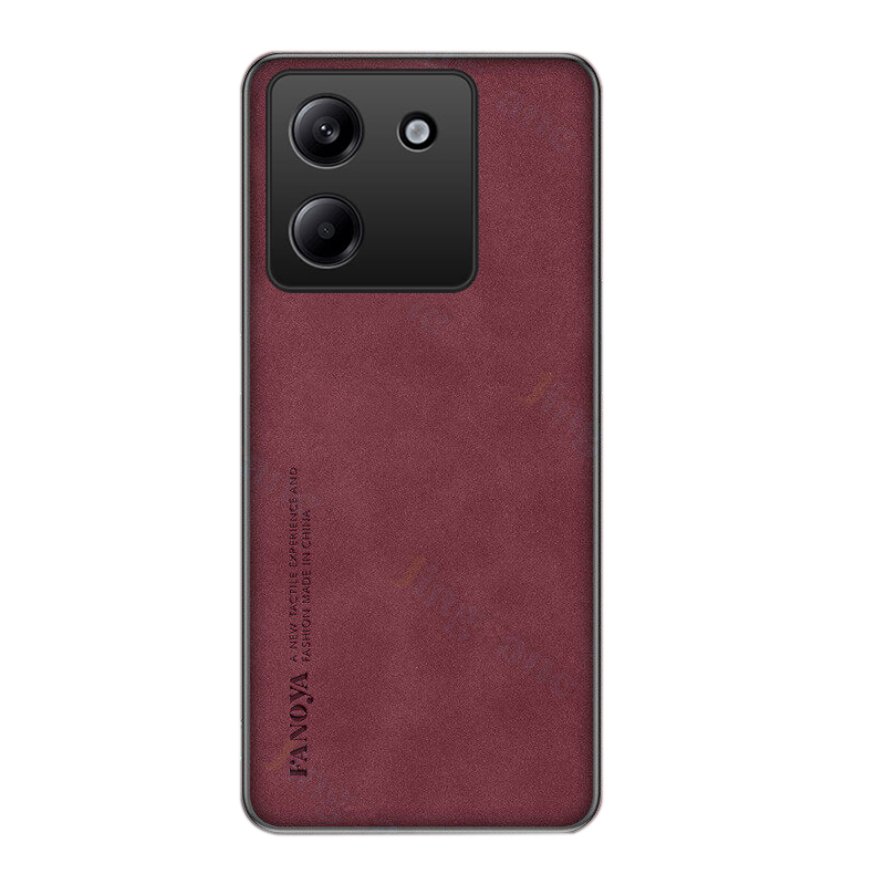 Phone cover Xiaomi Poco M7 Pro Back case Frosted Soft Vintage Leather Anti Drop For Xiaomi Poco M7 Pro 5G Phone cases.