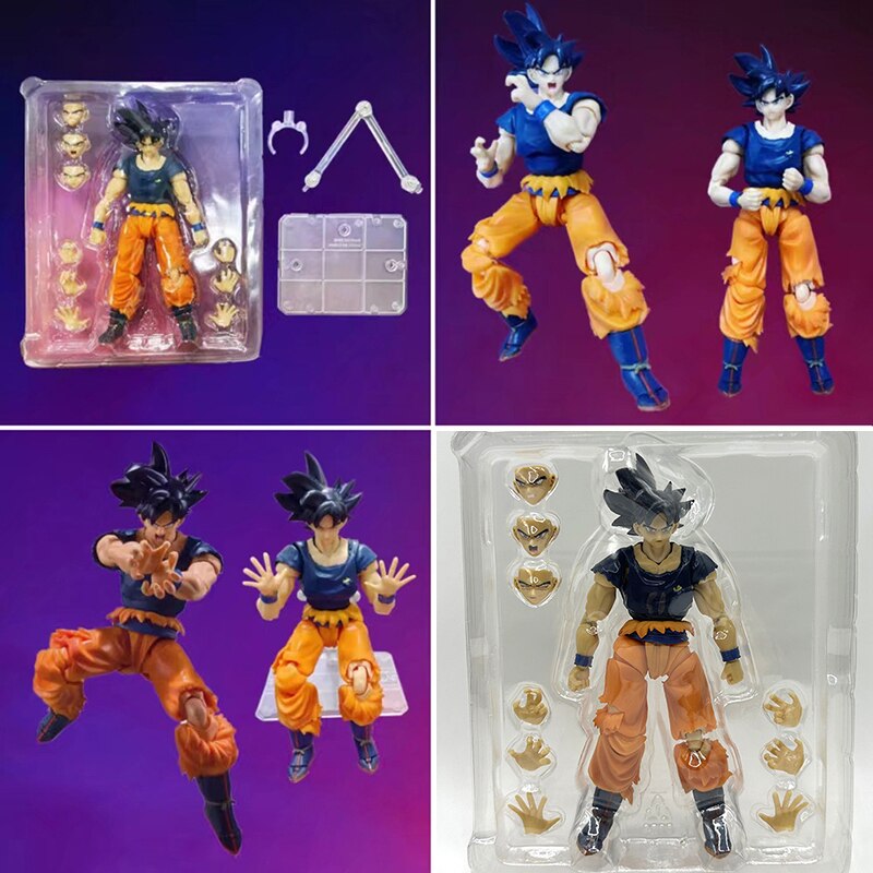 Dragon Ball Anime Action Figures, Adolescente Shk, Manto Vegeta