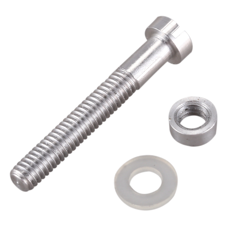 (J E R Z) 4Pcs M2.5x18.5mm Turntable Phonograph Screws,Hardware Replacement Headshells Stylus Mounting Vinyl LP Record Player