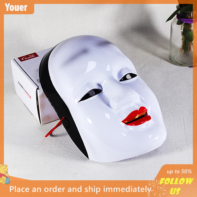 Mặt nạ noh truyền thống Nhật Bản Mặt nạ Halloween Đạo cụ tiệc tùng mặt ma