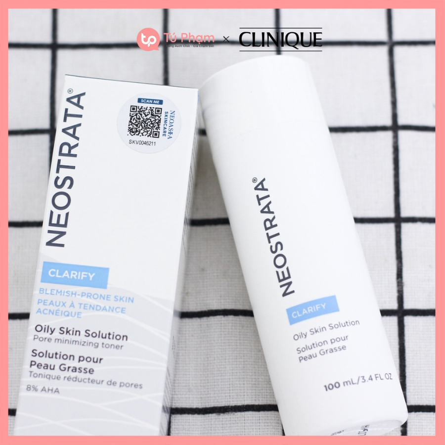Tẩy Tế Bào Chết Hóa Học Neostrata Clarify Oily Skin Solution 8% AHA 100ml
