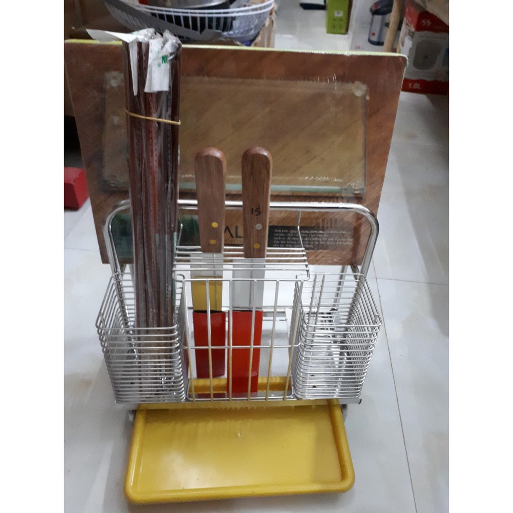 Knife shelf chopping block chopsticks stainless steel