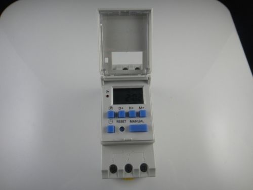 Digital LCD Durable Programmable Tools DIY Timer AC 110V 16A Time Relay ...