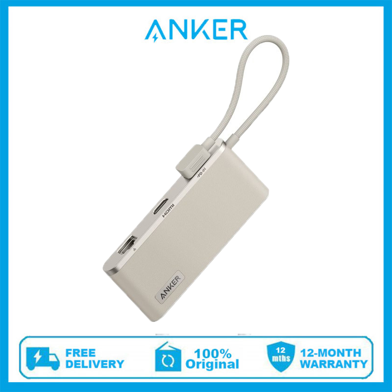 Anker usb c hub 655 (8-in-1) with 2 USB-A 10 Gbps Data Ports 100W