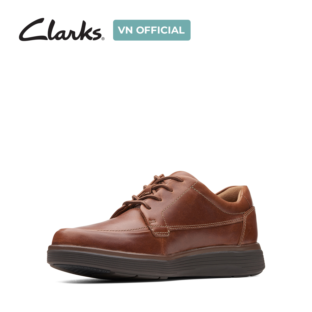 Giày Tây Da Nam Clarks - Un Abode Ease
