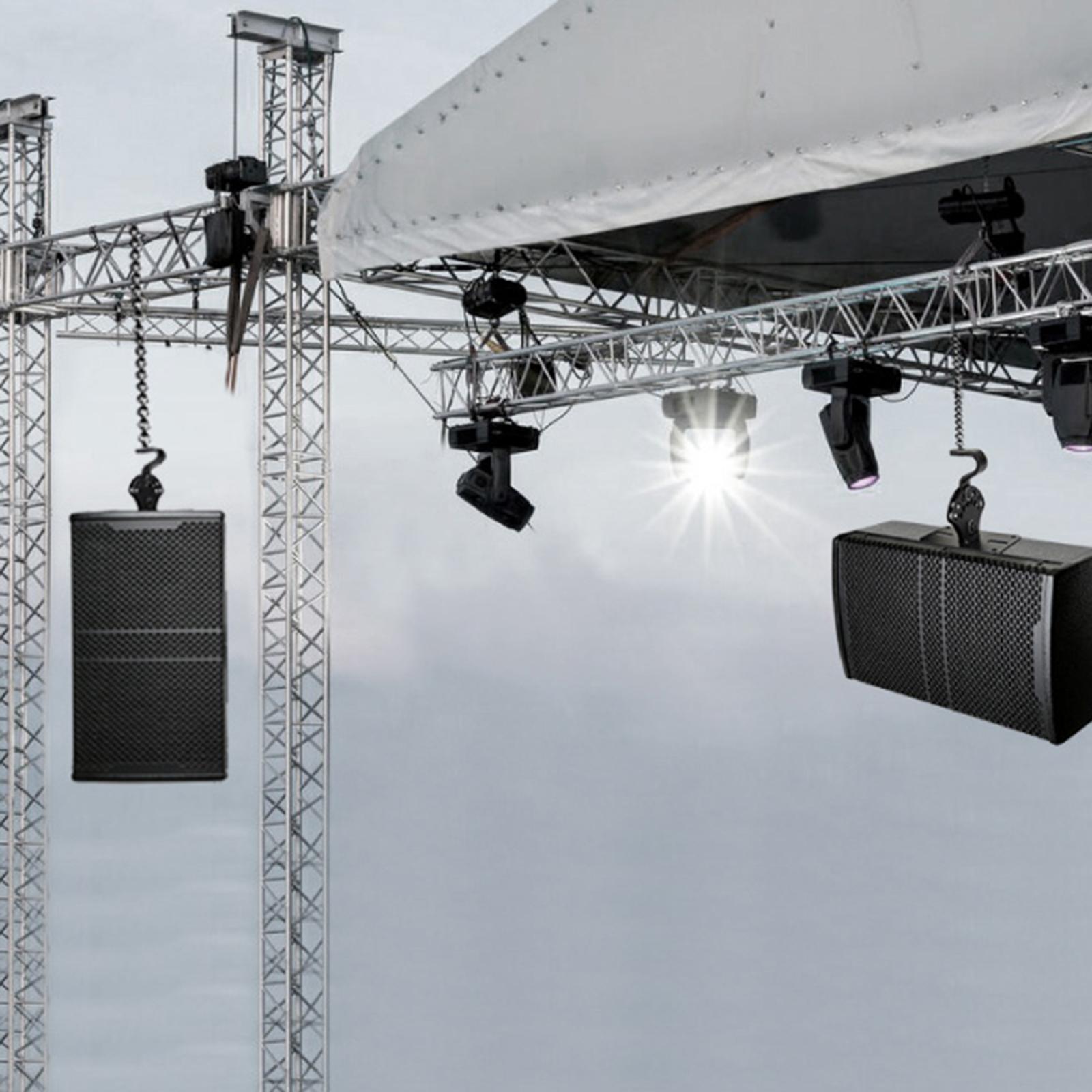 BNAUDIO Speaker Wall Mounts Black Speaker Bracket for Stage Performances KTV Rooms