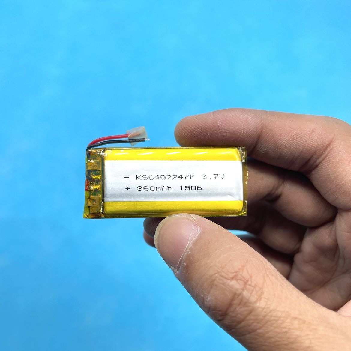 Pin lipo polymer 402247 3.7v 360mah kt 4x22x47mm