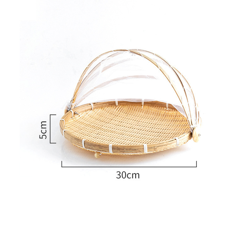 Bamboo%20Woven%20Basket%20Anti-Mosquito%20Net%20Fruit%20Vegetable%20Basket%20Dustpan%20Tent%20Basket%20Tray%20Portable%20Outdoor%20Picnic%20Mesh%20Net%20Cover%20-%20Image%204