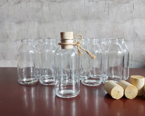 Combo 20 lọ thủy tinh nút gỗ, nút nhựa