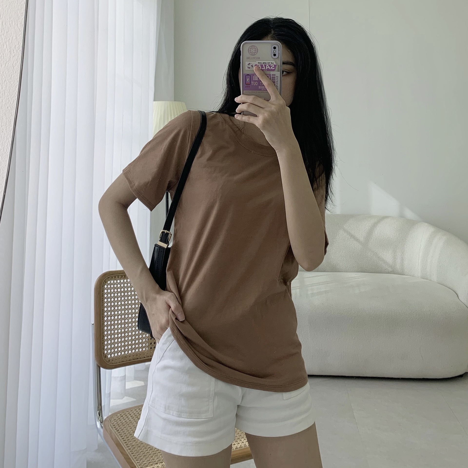Áo Thun Nữ Basic Nhiều Màu - Tharo Clothing