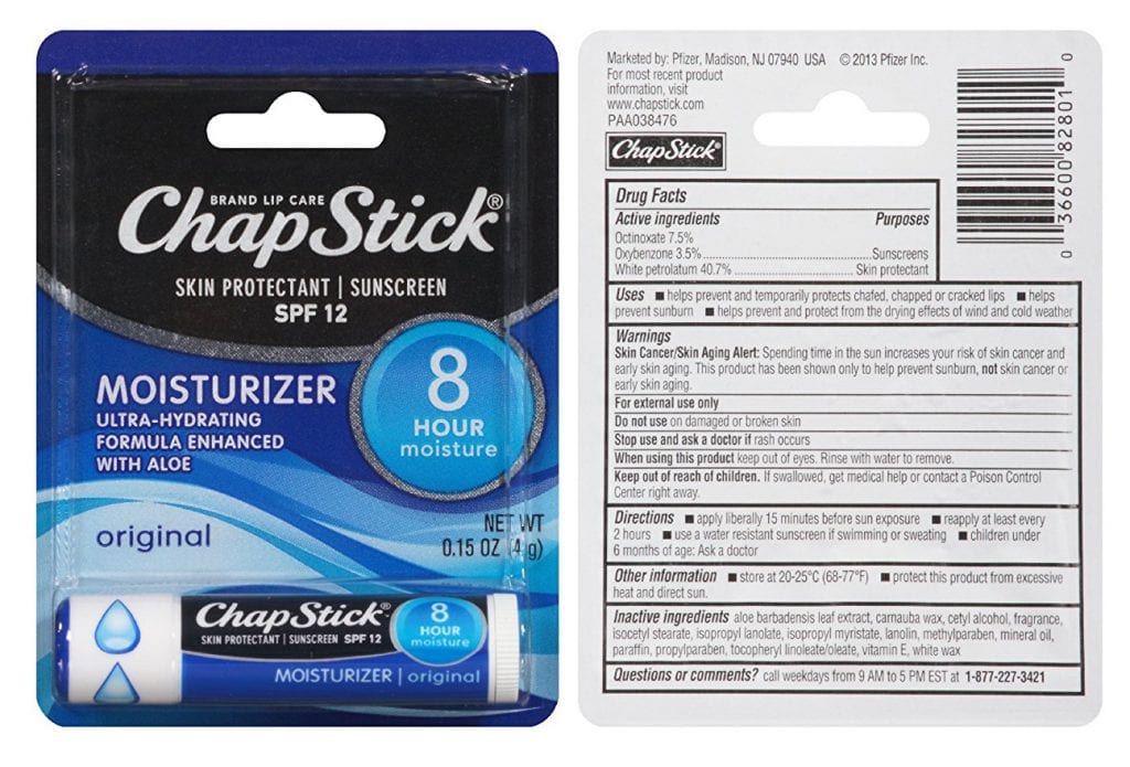 Son Dưỡng Môi Chapstick Cao Cấp Mỹ - Mẫu mới