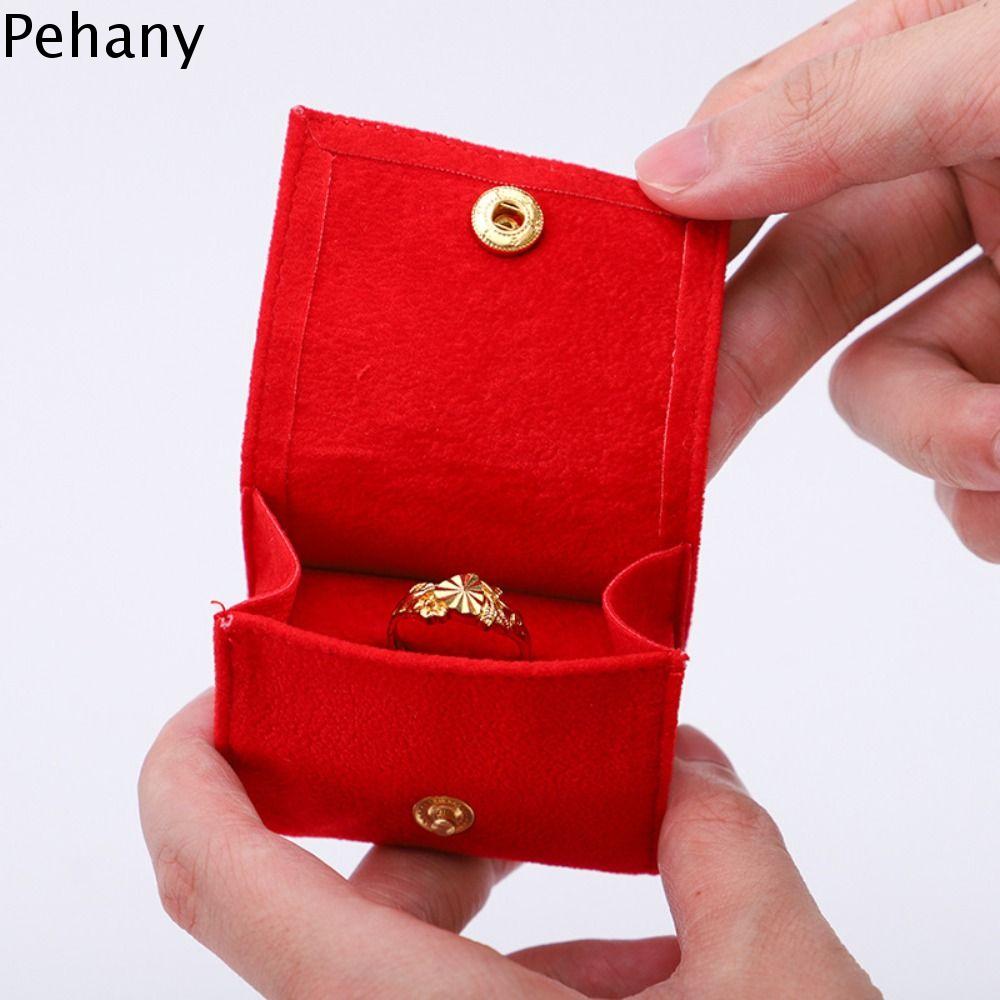 Corduroy Women Jewelry Box Necklaces Case Mini Jewelry Organizer Simple Multi-functional Jewelry Case Women.