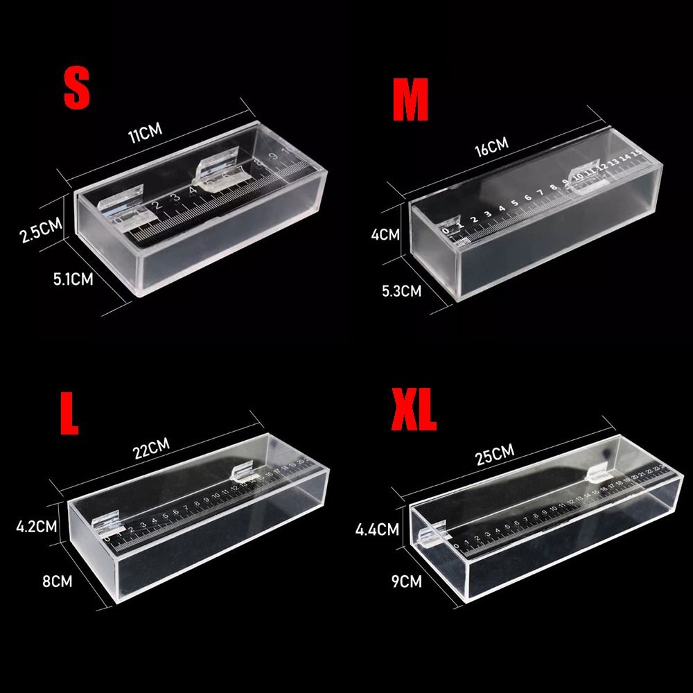 Portable Transparent Fish Viewing Box Mini Micro Landscape Desktop ...