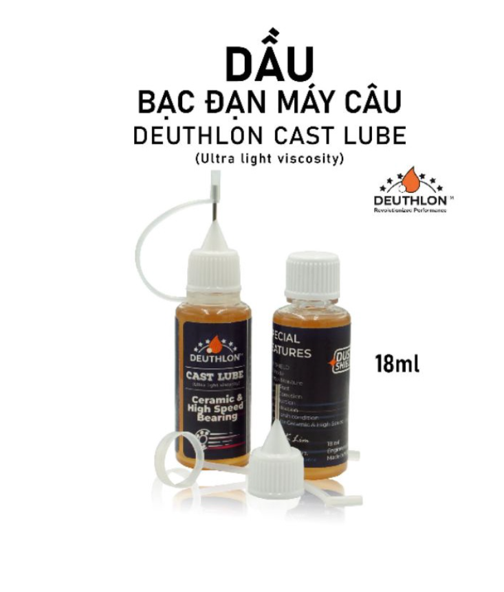 Dầu Bạc Đạn Deuthlon / bảo trì máy câu cá