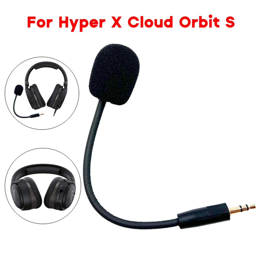 Micro Thay Thế Trò Chơi Mic Cho Hyper X Đám Mây Quỹ đạo S Tai nghe chơi game không dây, Có Thể Tháo Rời Tai Nghe Mic Bùng Nổ