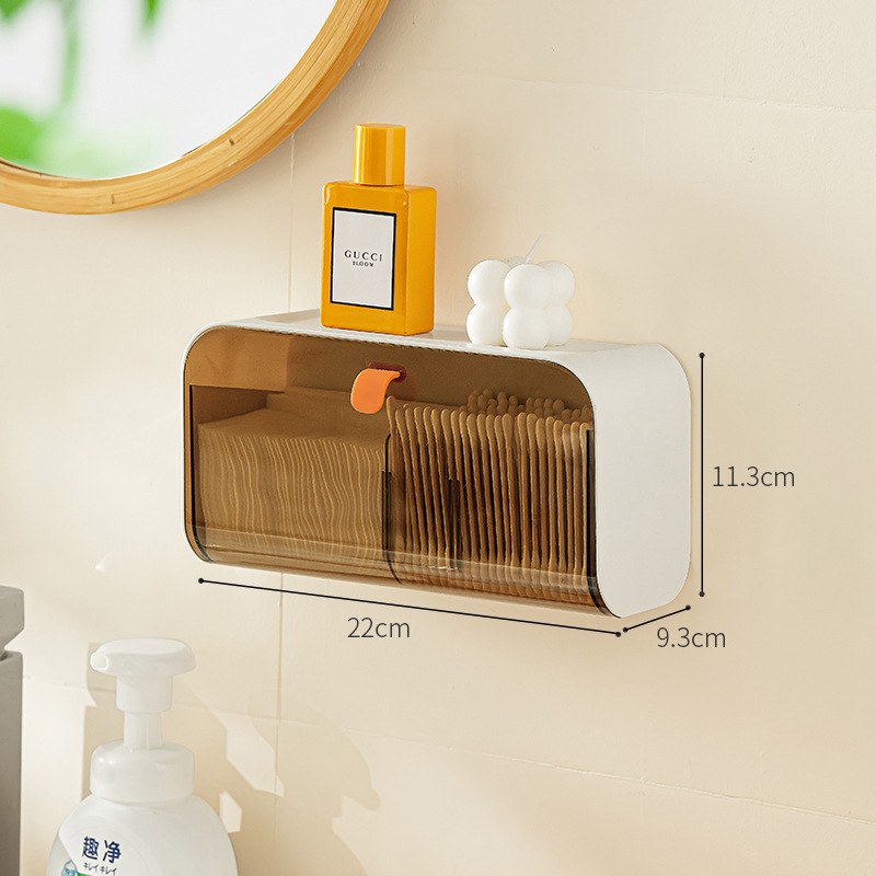 Storage box Wall shelf Wall-mounted grid Storage box Toilet storage box Wall bracket Wall-mounted, storage box, multifunctional Shelves in the bathroom Wall-hung shelves Simple waterproof storage box