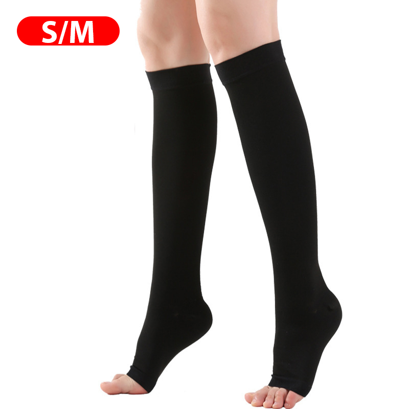 Medical Calf Compression Stockings Varicose Veins Shaping