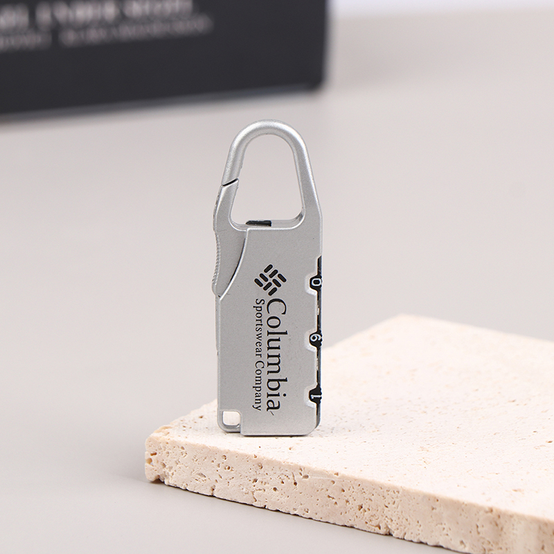 ZTHOME Alloy Combination Code Number Lock Padlock Luggage Lock for Zipper Bag