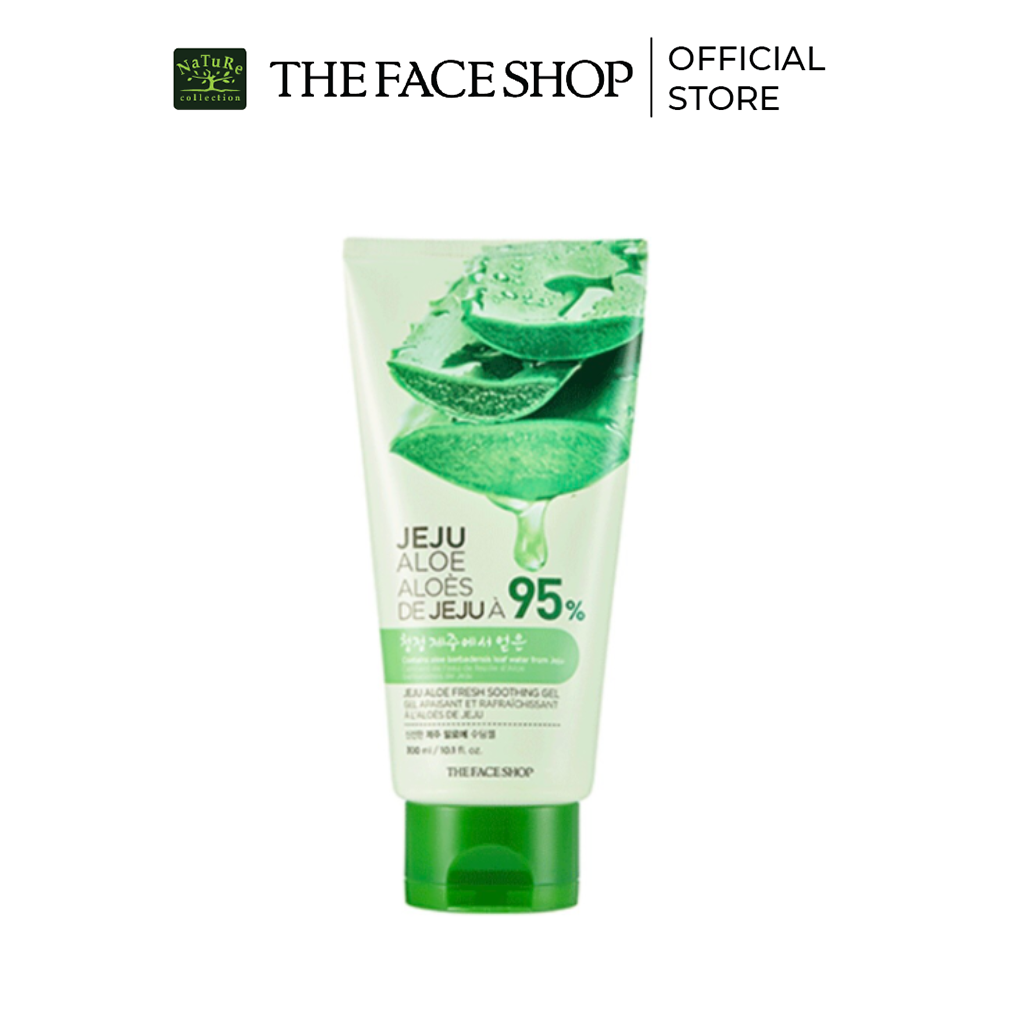 Thefaceshop - Gel Dưỡng Da Đa Năng Jeju Aloe Fresh Soothing Gel (Tube) 300Ml/1.69Usfl.Oz.
