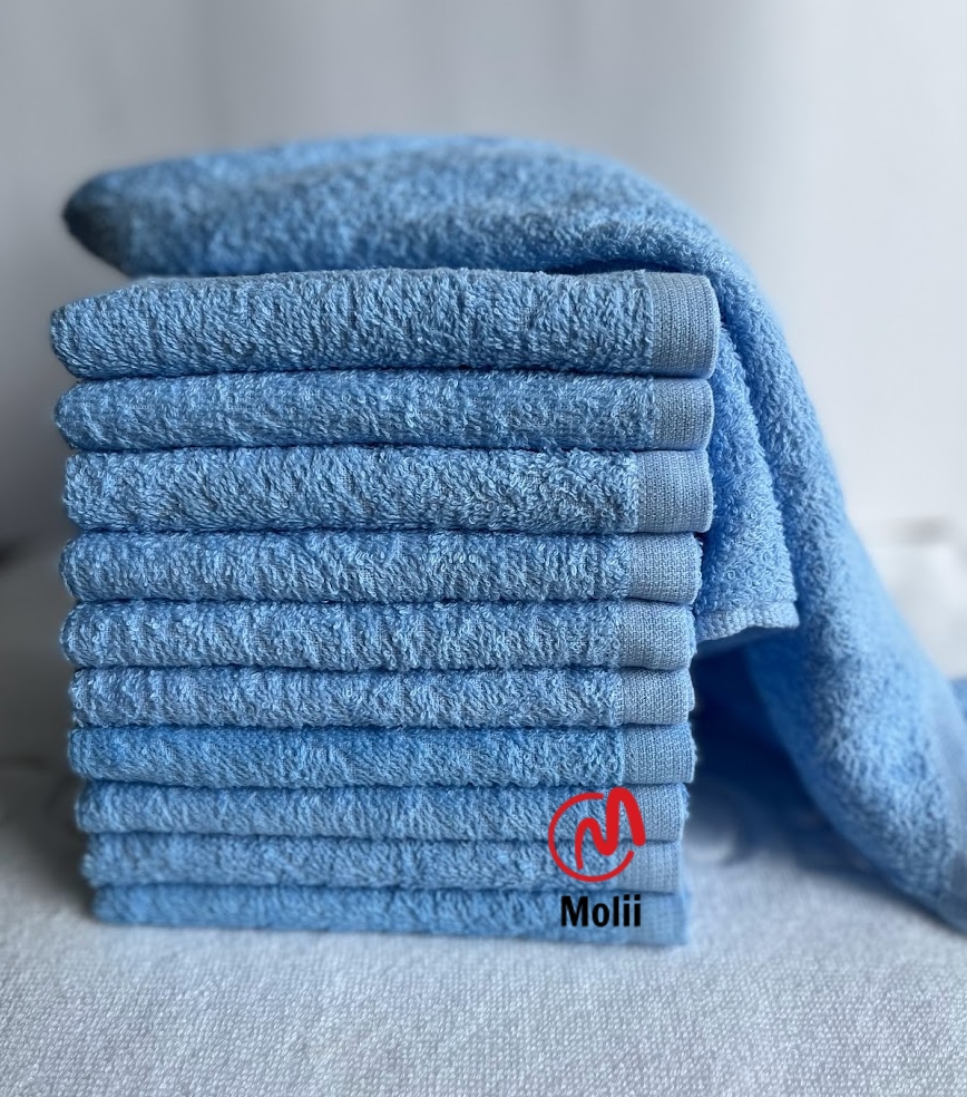 Khăn mặt 100% cotton cao cấp 35x60cm, 35x65cm