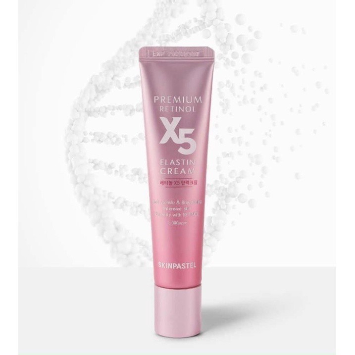 Kem trẻ hoá da Retinol X5 Elastin Cream 30ml ( Full - Chiết )