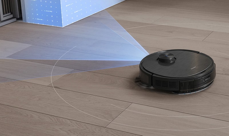 Robot hút bụi lau nhà Ecovacs Deebot OZMO T9 Aivi ( Bản 2021)